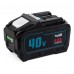 Аккумулятор для Makita BL4060 40V 6.0Ah (Li-ion) PN: 191L47-8