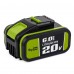 Аккумулятор для Worx 20V 6.0Ah (Li-ion) PN: WA3571