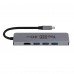 USB-концентратор IQFuture IQ-C5 Type-C USB Hub 5 в 1, USB-C PD, 3 порта USB 3.0, HDMI, кабель Type-C 12 см