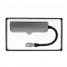 Купить оптом uSB-концентратор Type-C USB Hub 5 в 1. USB 3.0, USB-C, HDMI. Кабель 12 см.