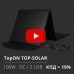 Купить оптом Солнечная панель TOP-SOLAR 100W 18V DC, 2 USB, влагозащищенная, складная на 5 секций