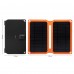 Купить оптом Солнечная батарея TOP-SOLAR-10 10W USB 5V 2A, влагозащищенная IP67, складная на 2 секции