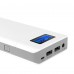 Купить оптом Внешний аккумулятор TopON TOP-T72/W 18000mAh (66.6Wh) QC 2.0, 2 USB для ноутбука, планшета, смартфона и аккумулятора авто. Белый