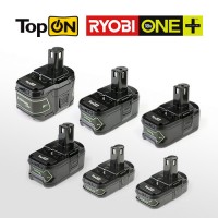 Новинки аккумуляторов TopON для электроинструмента Ryobi серии One+