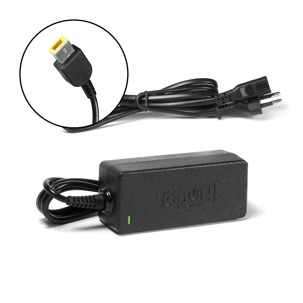 Купить оптом Блок питания TopON для Lenovo 20V 2.25A (USB Pin) 45W ADLX45NLC3 TOP-LT45S