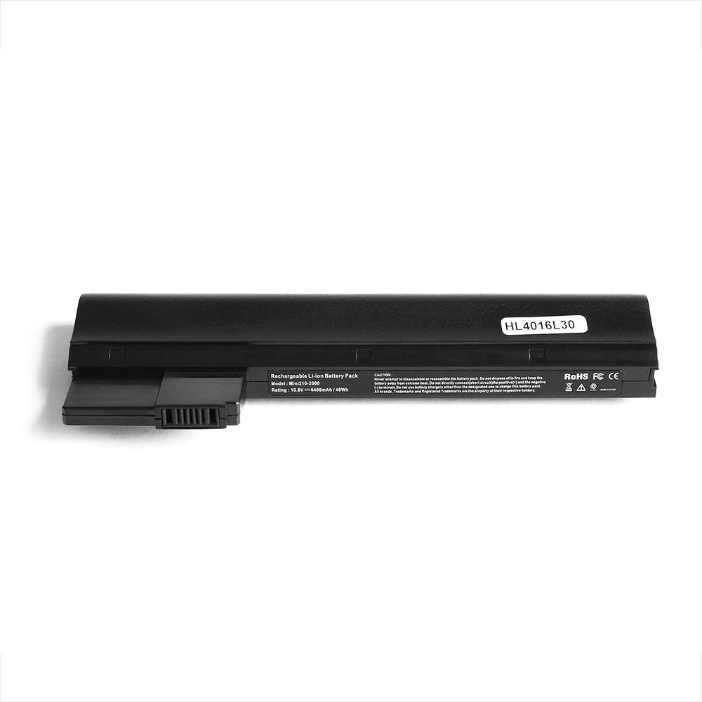 Аккумулятор, батарея для ноутбука HP mini 210-2000, 110-3600, 110-3700, Compaq Mini CQ10-600, CQ10-700, CQ10-800 Series. 10.8V 4400mAh. PN: HSTNN-CB1Y, 614563-421. Гарантия 6 мес.