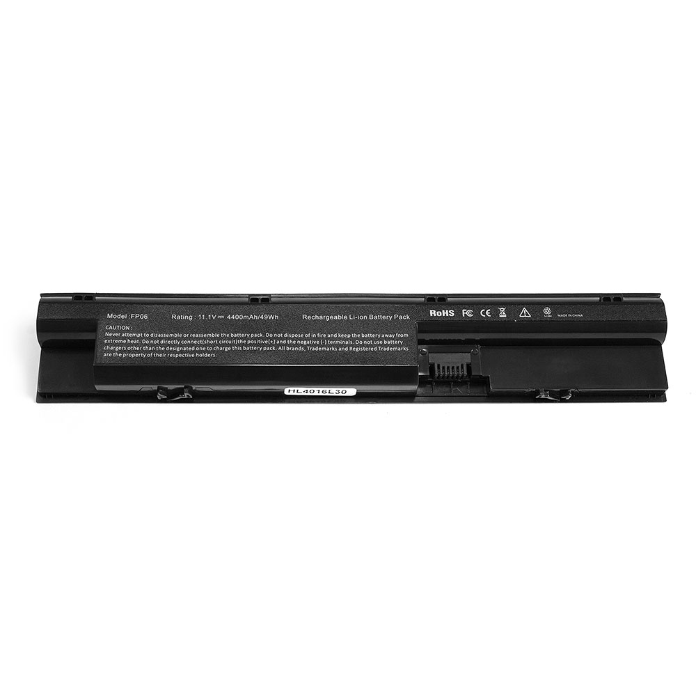Аккумулятор, батарея для ноутбука HP 450 G1, 470 G0, 470 G1, 470 G2, ProBook 440, ProBook 445, ProBook 450 Series. 10.8V 4400mAh. PN: HSTNN-YB4J, FP06. Гарантия 6 мес.