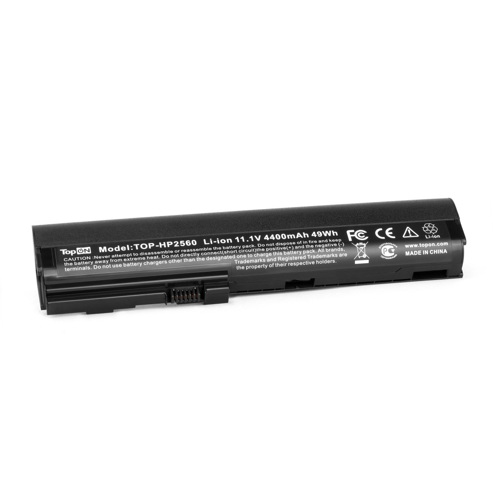 Купить оптом Аккумулятор для ноутбука HP EliteBook 2560p, 2570p Series. 11.1V 4400mAh 49Wh. PN: HSTNN-C48C, SX06.