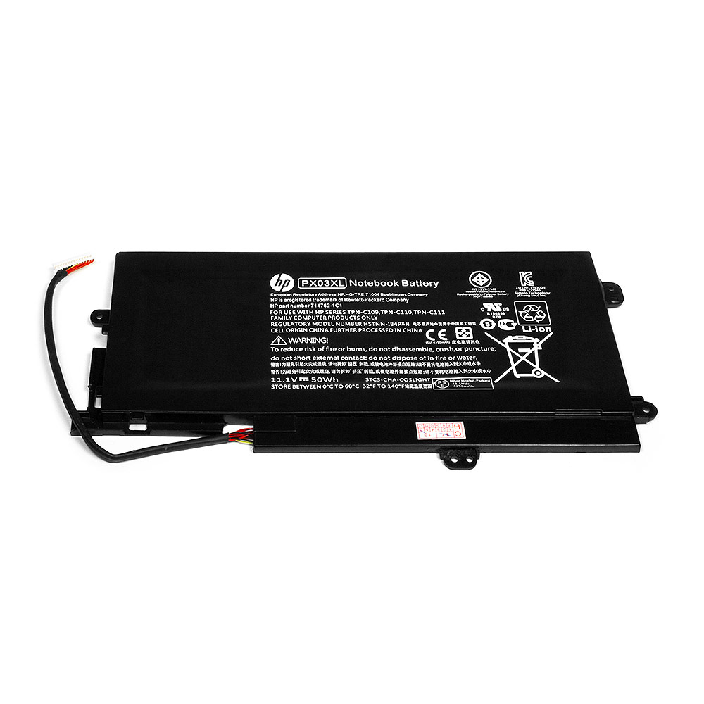 Купить оптом Аккумулятор для ноутбука HP Envy TouchSmart 14-k Series. 11.1V 4500mAh PN: 714762-421, HSTNN-LB4P, TPN-C109