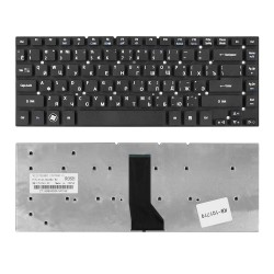 Клавиатура для ноутбука Acer Aspire 3830T, 4830T Series. Г-образный Enter. Черная, без рамки. PN: KBI140A292.