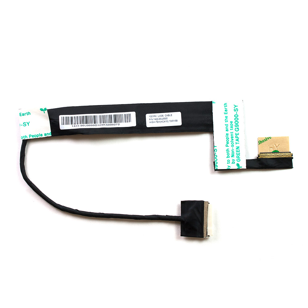 Купить оптом Шлейф матрицы 40 pin для ноутбука  Asus Eee PC 1001PX LED Series. PN: 14G22500500Q, 14G22500510Q, 1422-00TJ000, 1422-00UY000