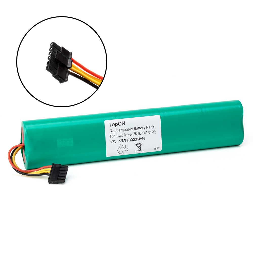 Купить оптом Аккумулятор для робота-пылесоса Neato Botvac 70e, 75, 80, 85. 12V 3000mAh Ni-MH. PN: 945-0129.