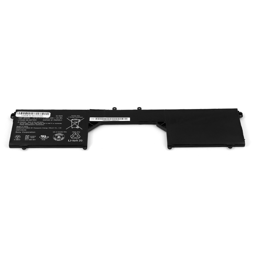 Купить оптом Аккумулятор для ноутбука Sony Vaio SVF11 Series. 7.2V 3200mAh PN: VGP-BPS42