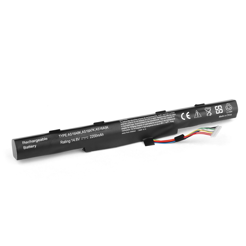 Купить оптом Аккумулятор для ноутбука Acer Aspire E5-575 Series.14.8V 2200mAh PN: AS16A7K, AS16A8K.