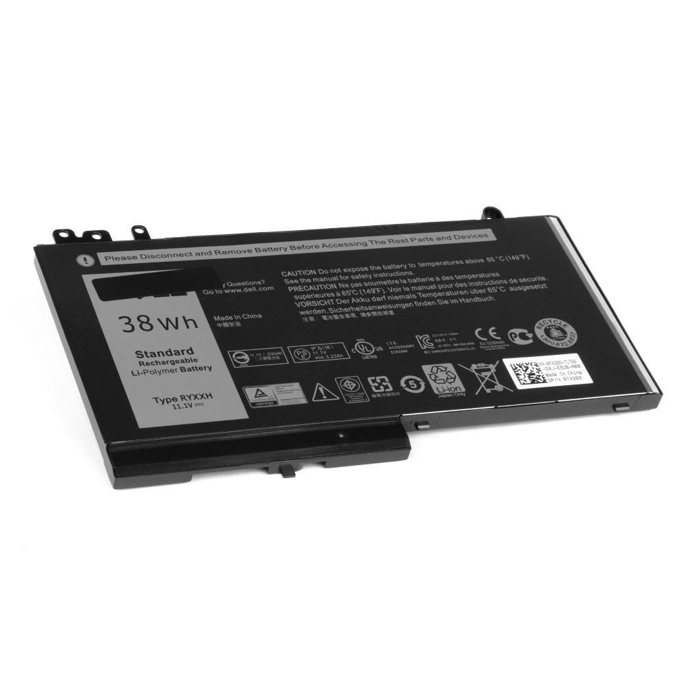 Купить оптом Аккумулятор для ноутбука Dell Latitude E5250. (11.1V 3230mAh) PN: RYXXH.