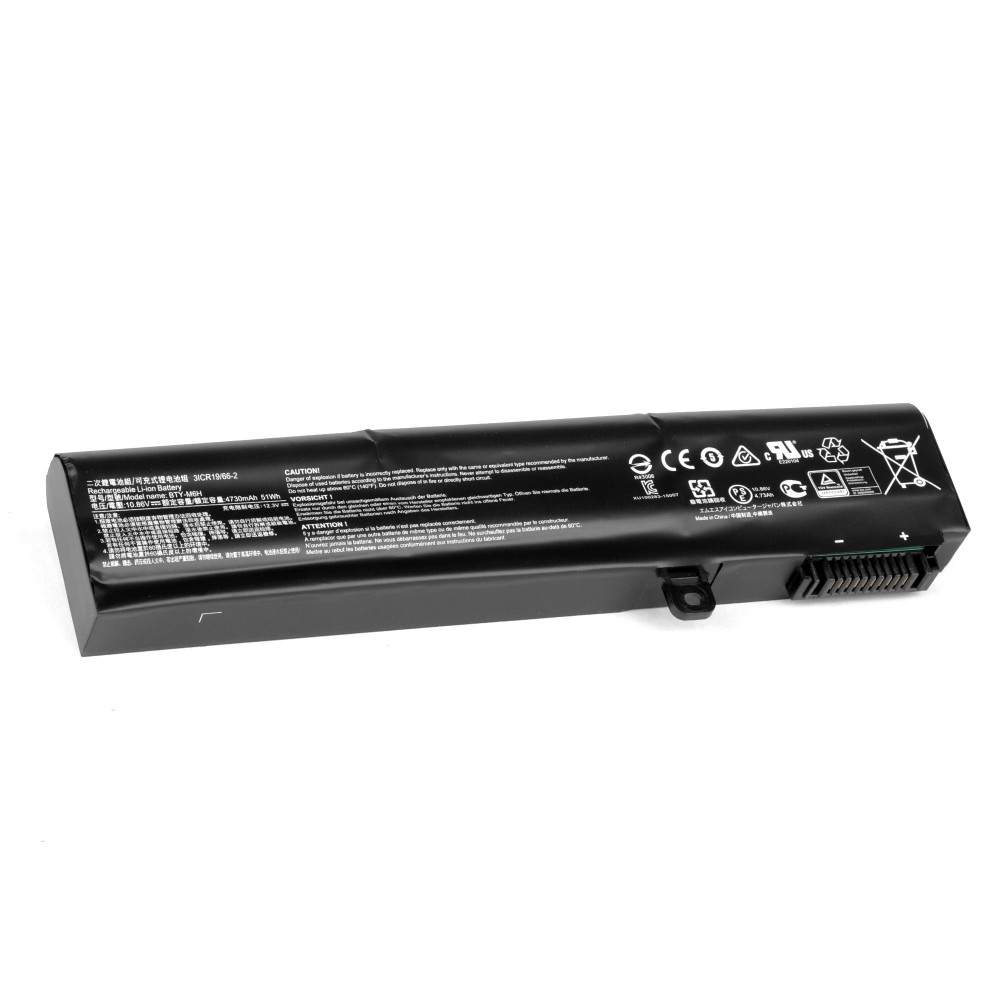 Купить оптом Аккумулятор для ноутбука MSI GE62. (10.86V 4730mAh) PN: BTY-M6H