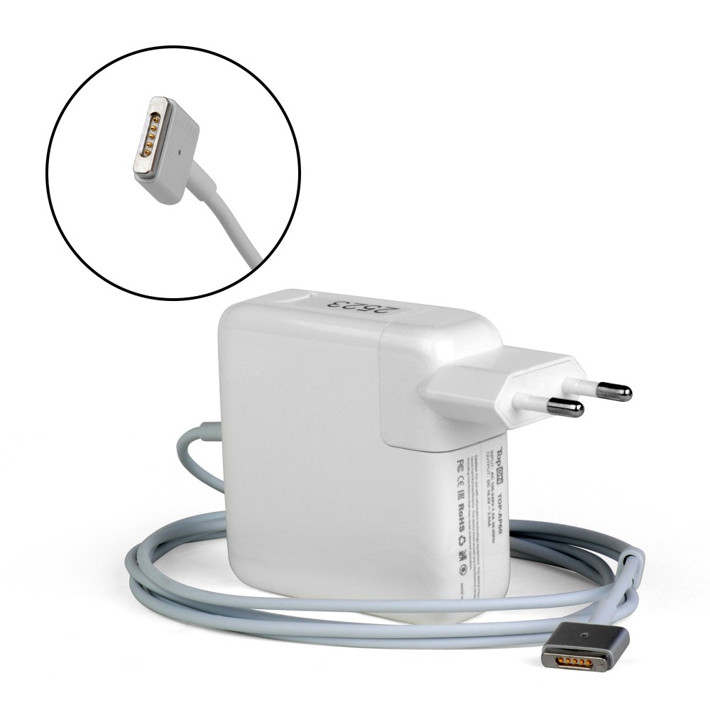 Купить оптом Блок питания TopON 16.5V 3.65A (MagSafe2) 60W A1425, A1502