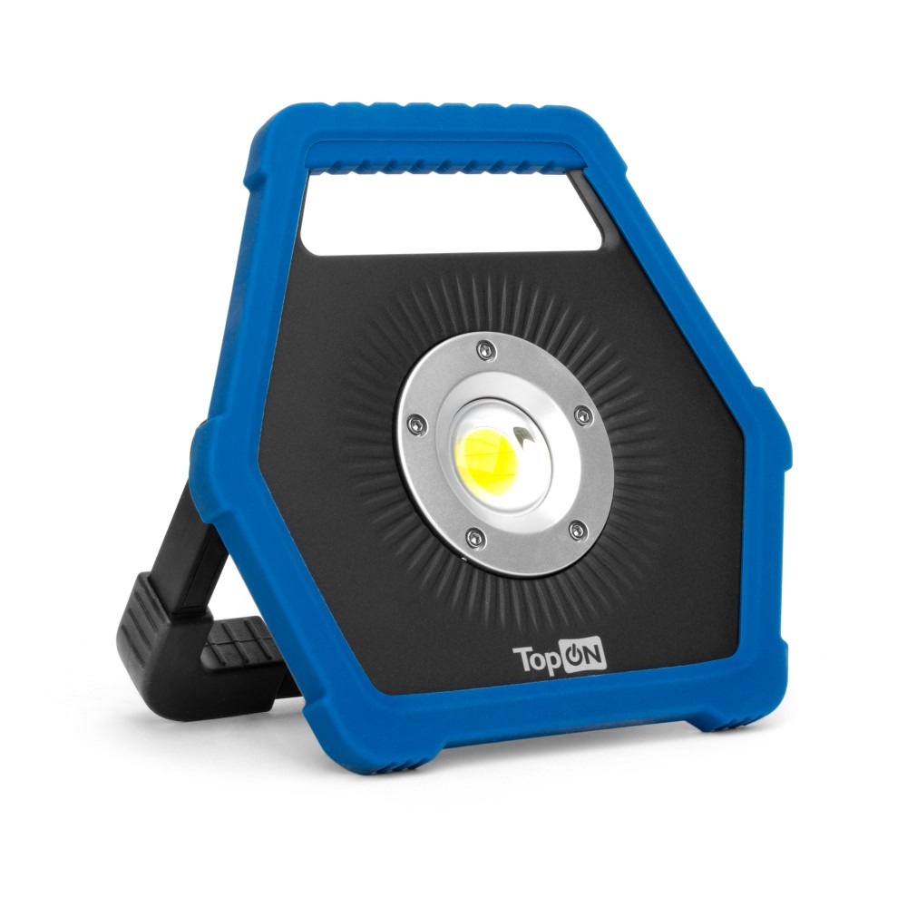 Купить оптом Аккумуляторный фонарь TopON TOP-MX1MGP LED 10 Вт 1100 лм 3.7 В 4.4 Ач 16.3 Втч поворотная подставка