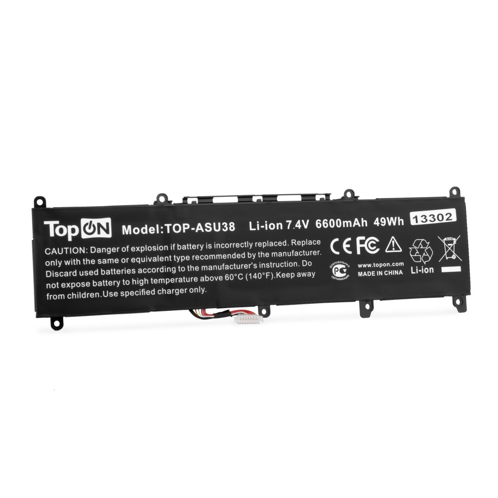 Купить оптом Аккумулятор для ноутбука Asus VivoBook U38N-C4004H. 7.4V 6600mAh. PN: C31N1806.