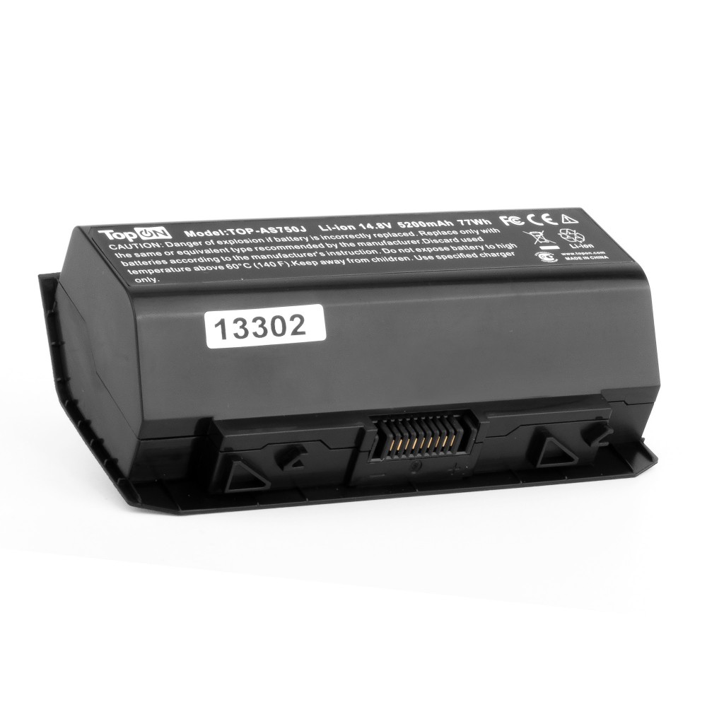 Купить оптом Аккумулятор для ноутбука Asus G750J. 14.8V 5200mah 77Wh. PN: A42-G750.