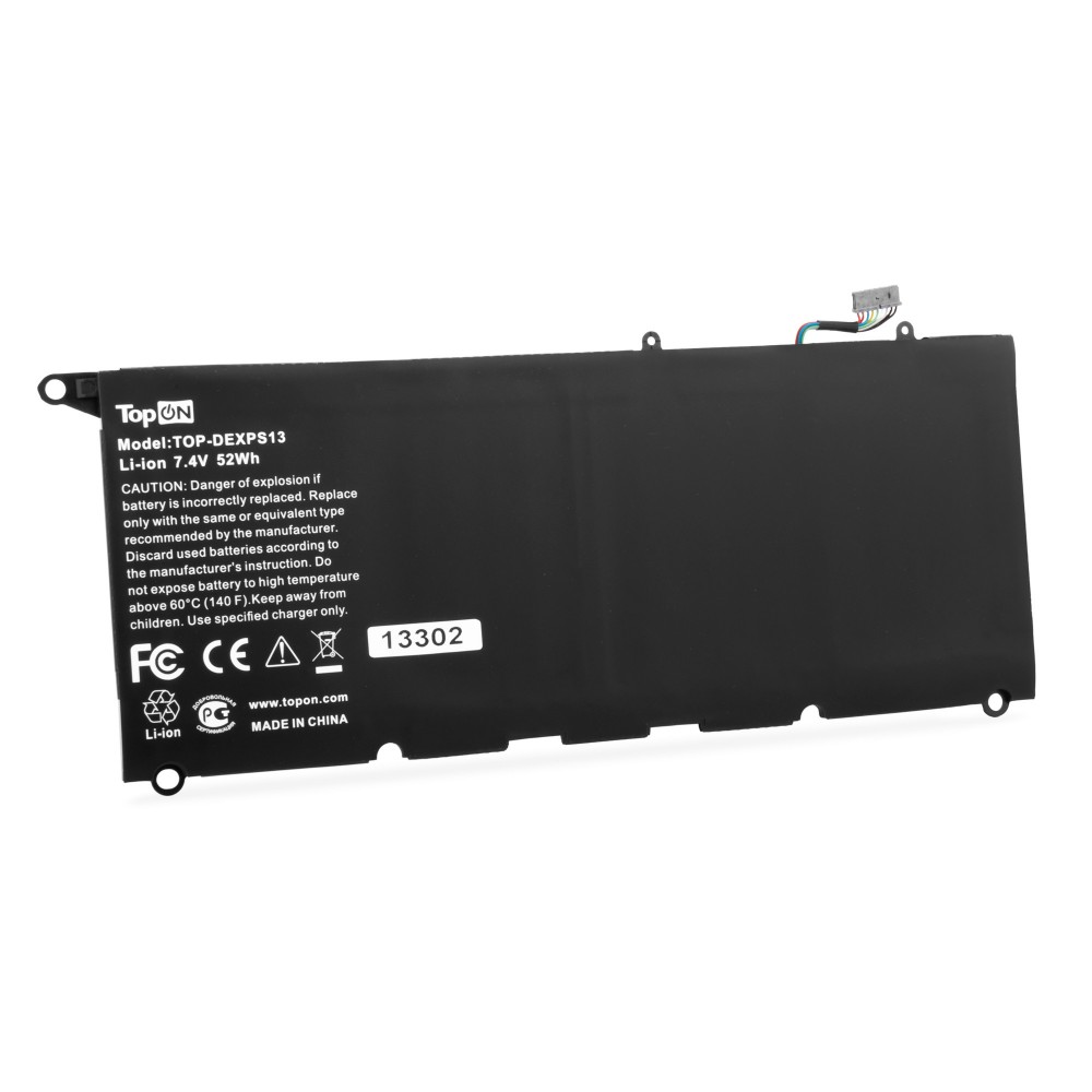 Купить оптом Аккумулятор для ноутбука Dell XPS 13 9343, 9350. 7.4V 7100mAh. PN: JD25G.