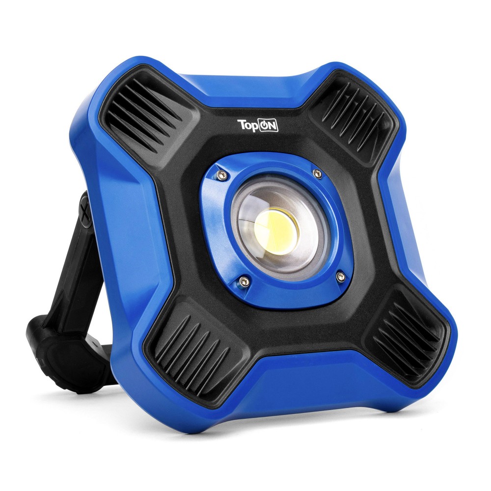 Купить оптом Аккумуляторный фонарь TopON TOP-MX5B LED 50 Вт 5000 лм 14.6 В 4.0 Ач 58.4 Втч Синий