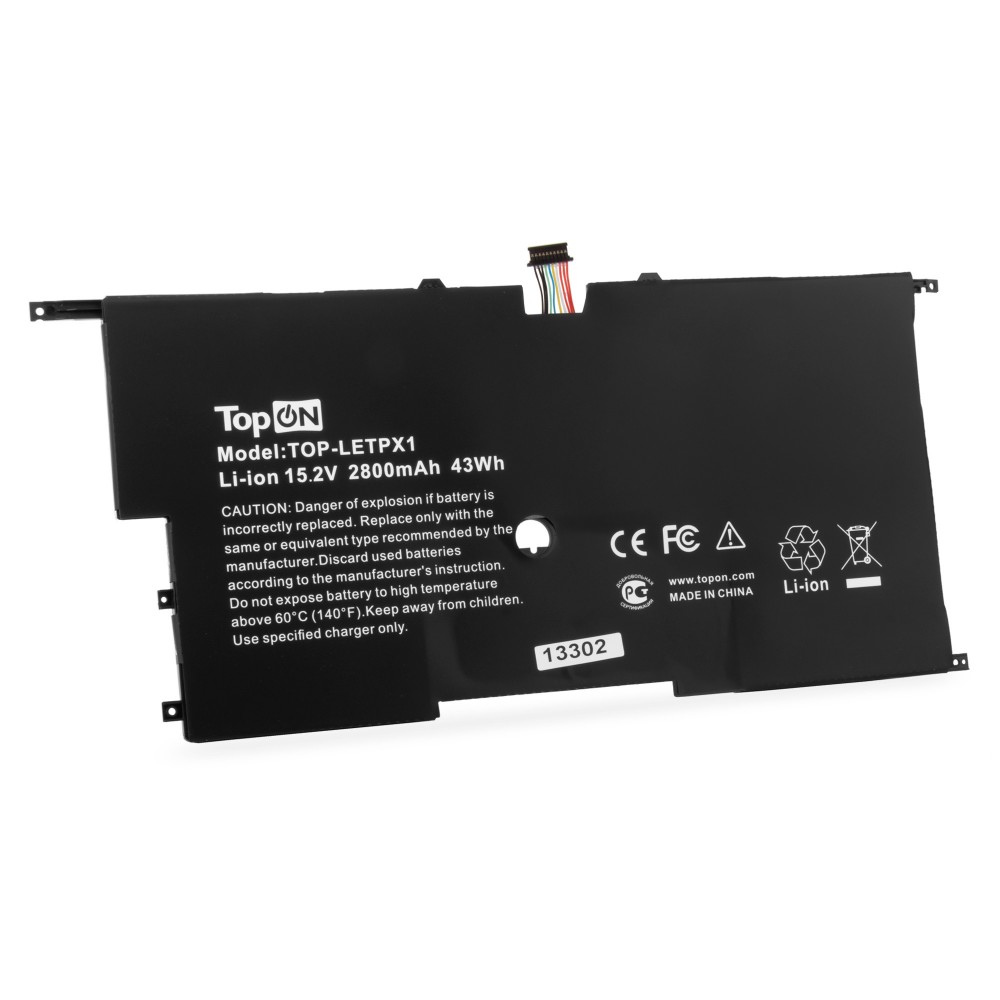 Купить оптом Аккумулятор для ноутбука Lenovo ThinkPad New X1 Carbon 20BTA01TCD. 15.2V 2800mAh. PN: 00HW002