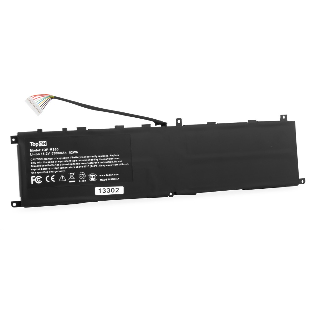 Купить оптом Аккумулятор для ноутбука MSI GS65. 15.2V 5380mAh. PN: BTY-M6L