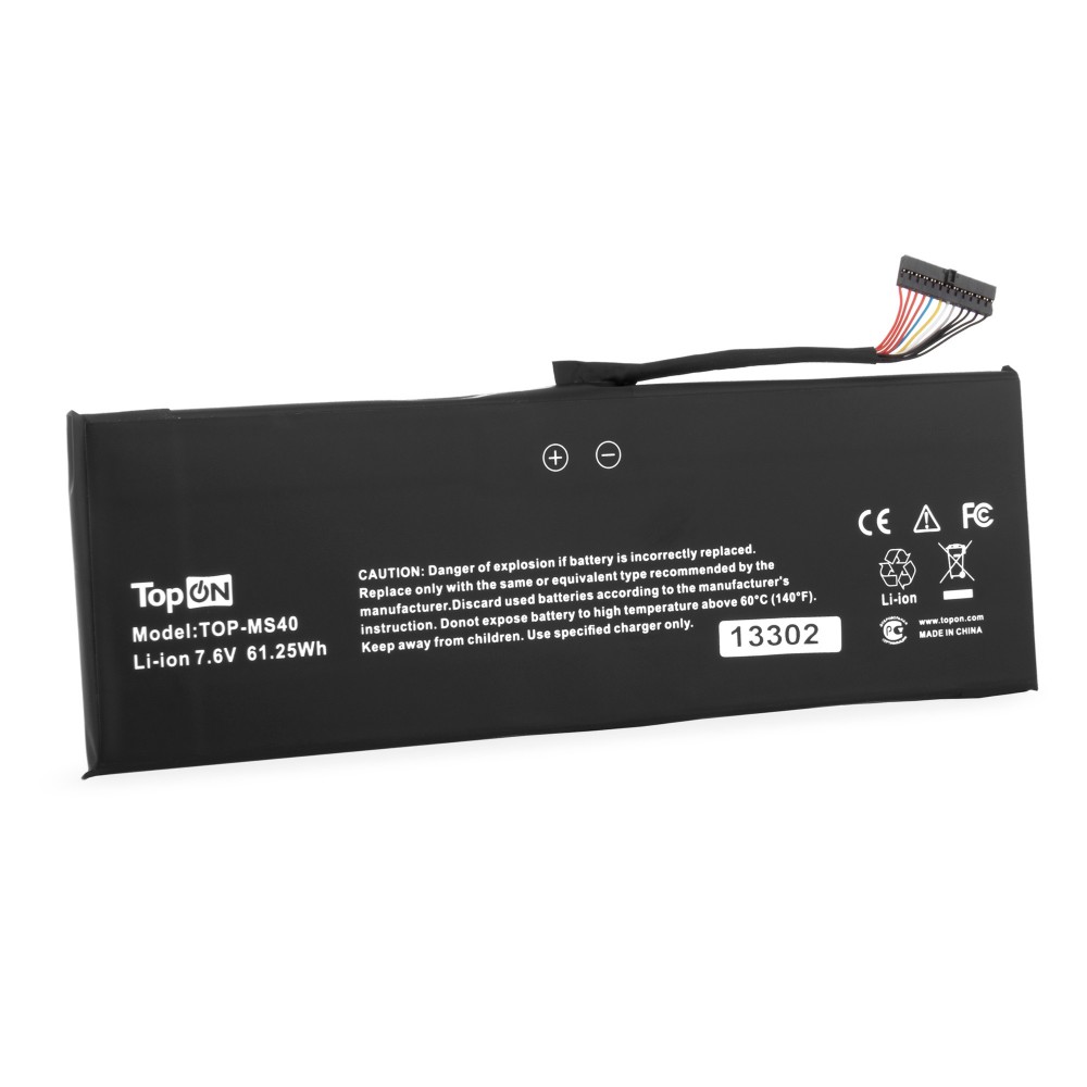 Купить оптом Аккумулятор для ноутбука MSI GS40, 6QE, GS43. 7.6V 8000mAh. PN: BTY-M47