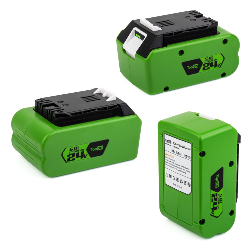 Купить оптом Аккумулятор для Greenworks 24V 5.0Ah (Li-Ion) PN: G24B4