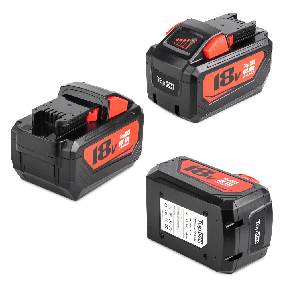 Аккумулятор для Milwaukee 18V 12.0Ah (Li-ion) PN: M18 B12 Аккумулятор для Milwaukee 18V 12.0Ah (Li-ion) PN: M18 B12