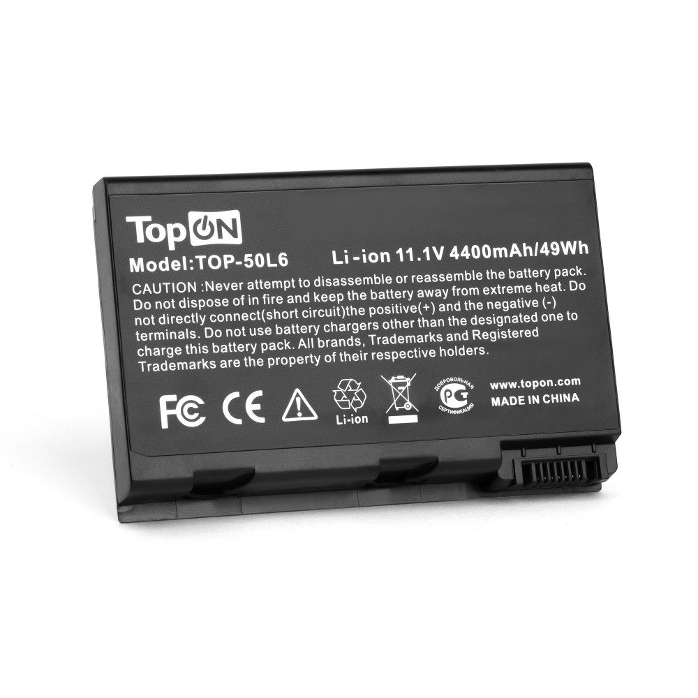 Купить оптом Аккумулятор для ноутбука Acer Aspire 3690, 5110, 5680, TravelMate 3900, 4200 Series. 11.1V 4400mAh 49Wh. PN: BATCL50L8, BT.00803.005.