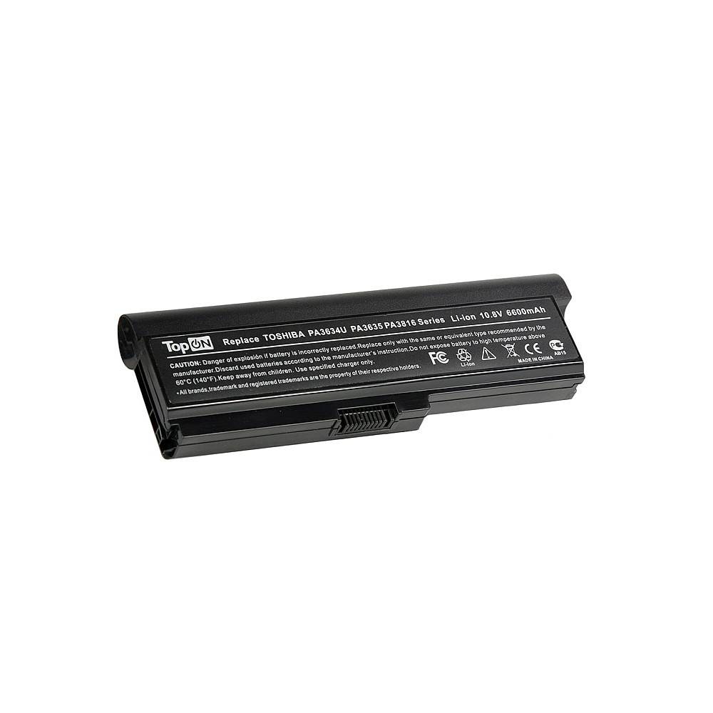 Купить оптом Аккумулятор для ноутбука Toshiba Satellite Pro A660, M300, T110, Equium U400 Series. 10.8V 6600mAh 71Wh, усиленный. PN: PA3634U-1BAS, PA3635U-1BAM.