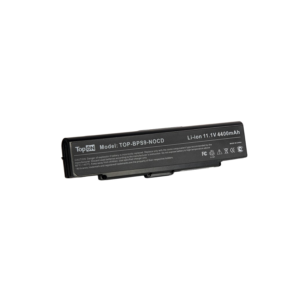 Купить оптом Аккумулятор для ноутбука Sony Vaio VGN-AR, VGN-CR, VGN-NR, VGN-SZ Series. 11.1V 4400mAh 49Wh. PN: VGP-BPL9, VGP-BPS9.