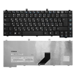 Клавиатура для ноутбука Acer Aspire 3100, 3650, 3690, 5100, 5110, 5680, 9110 Series. Г-образный Enter. Черная, без рамки. PN: MP-04653U4-6983.
