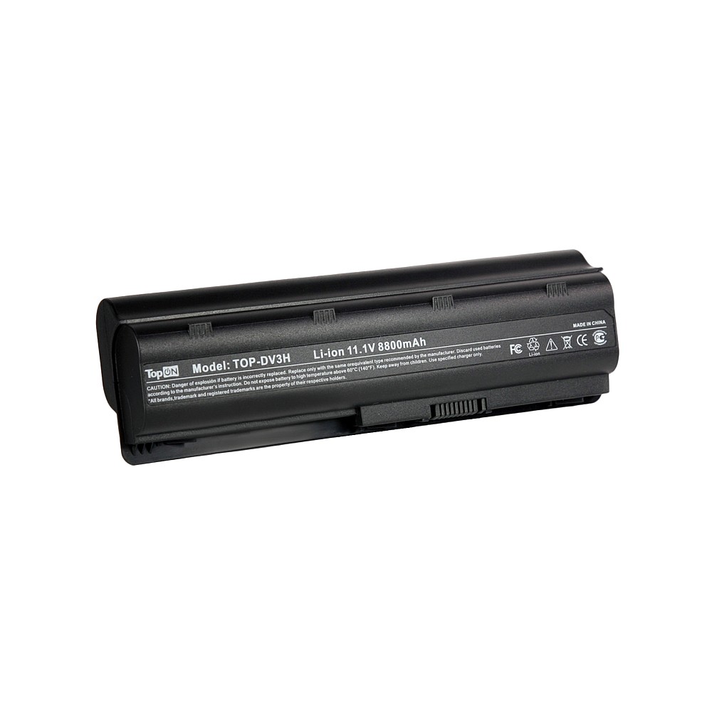 Аккумулятор, батарея для ноутбука HP Pavilion dm4, dv5, dv6, dv7, G6, G7, G42, G62, CQ32, CQ42, CQ62 Series. 11.1V 8800mAh 98Wh, усиленный. PN: HSTNN-F02C, MU06. Гарантия 12 мес.