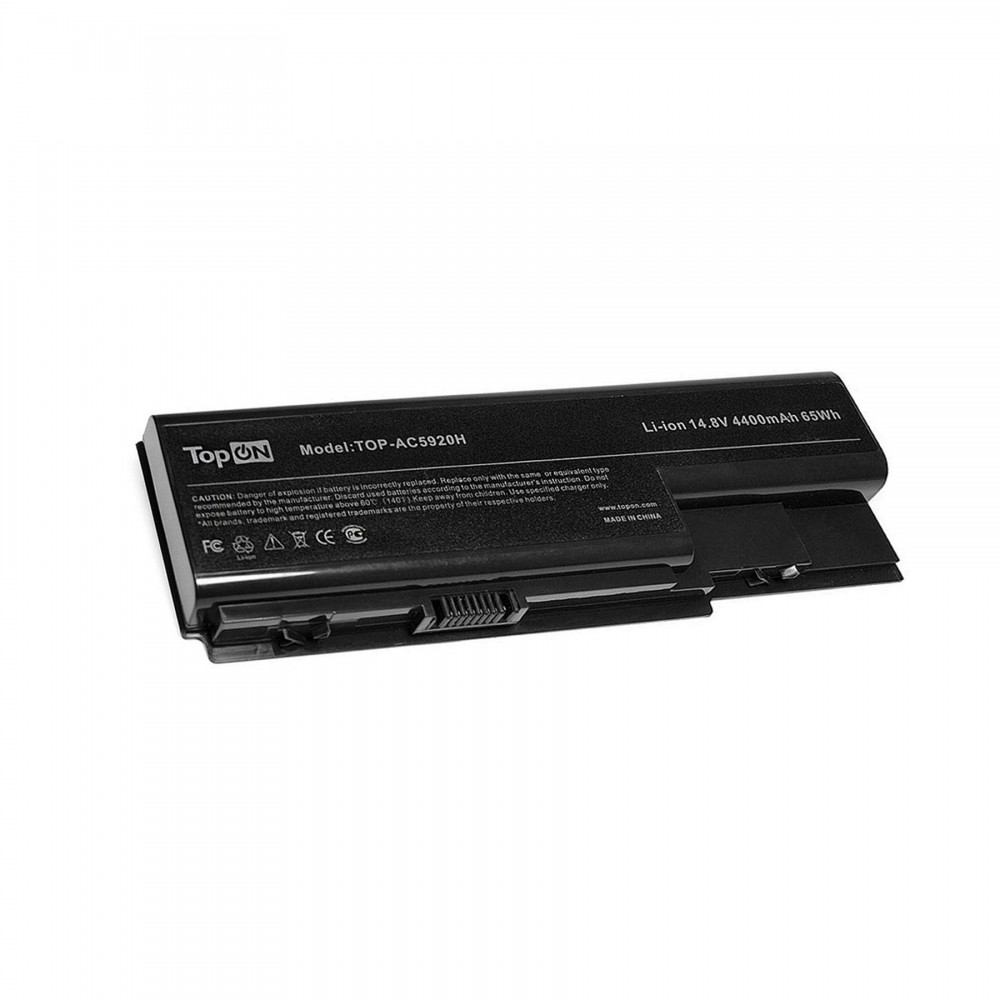 Купить оптом Аккумулятор для ноутбука Acer Aspire 5520, 5920, 6530, 7230E, 8730ZG, 8920 Series. 14.8V 4400mAh 65Wh, PN: AS07B32, AS07B52.