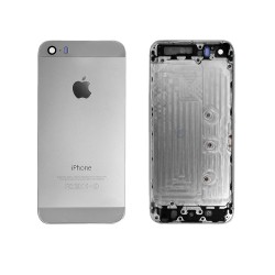 Задняя панель, корпус для смартфона Apple iPhone 5S, A+. Белая.